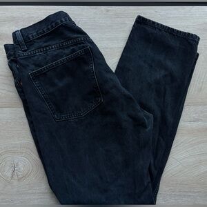Zara Black high waisted jeans